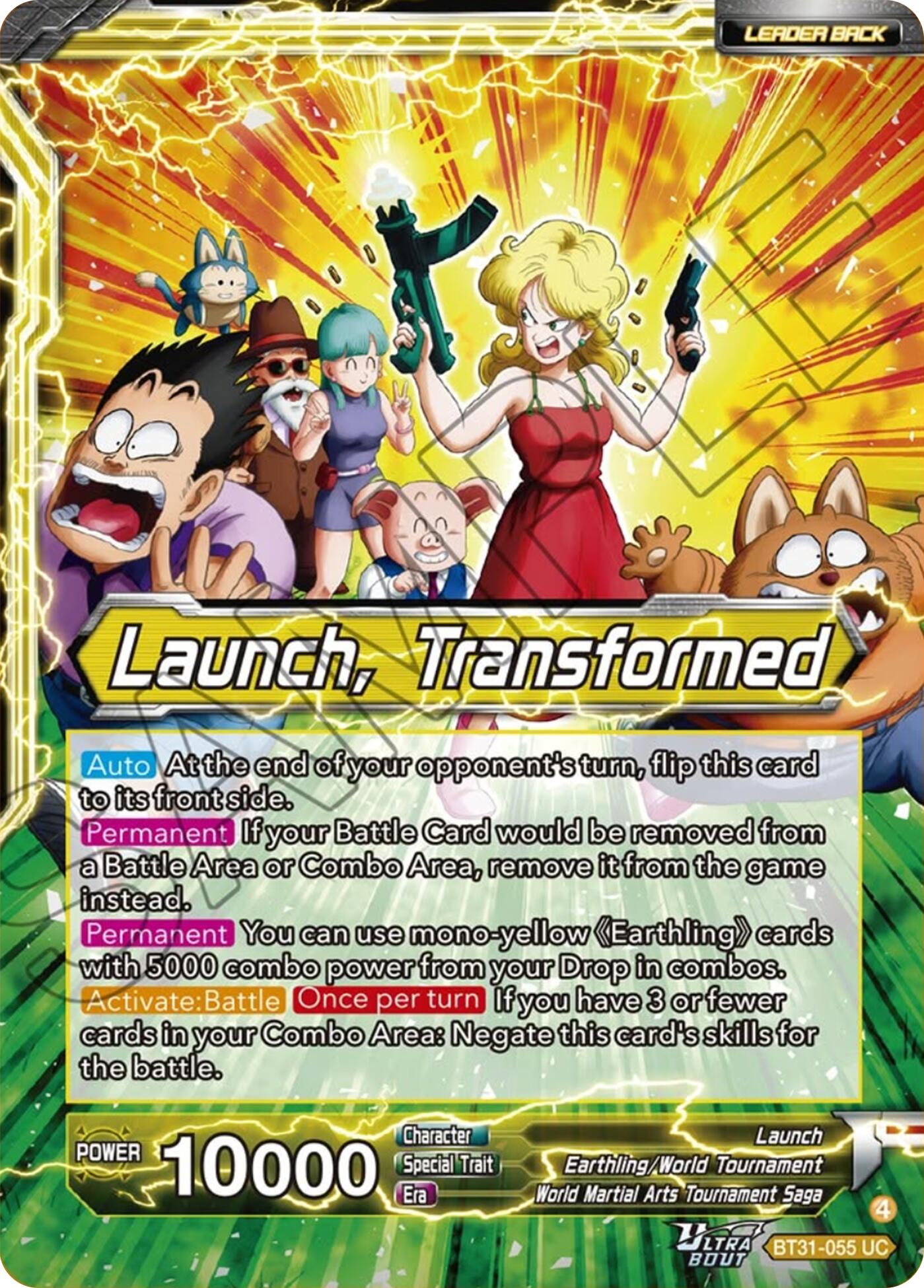 Launch // Launch, Transformed (BT31-055) [Impact Beyond Dimensions] - Shop at mousebows