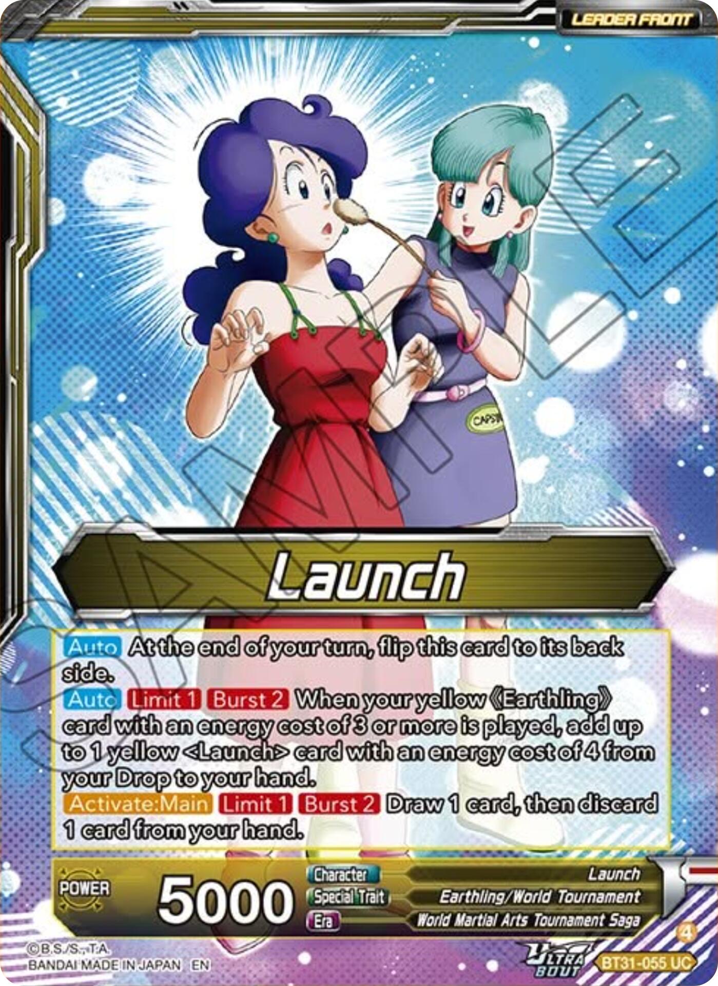 Launch // Launch, Transformed (BT31-055) [Impact Beyond Dimensions] - Shop at mousebows