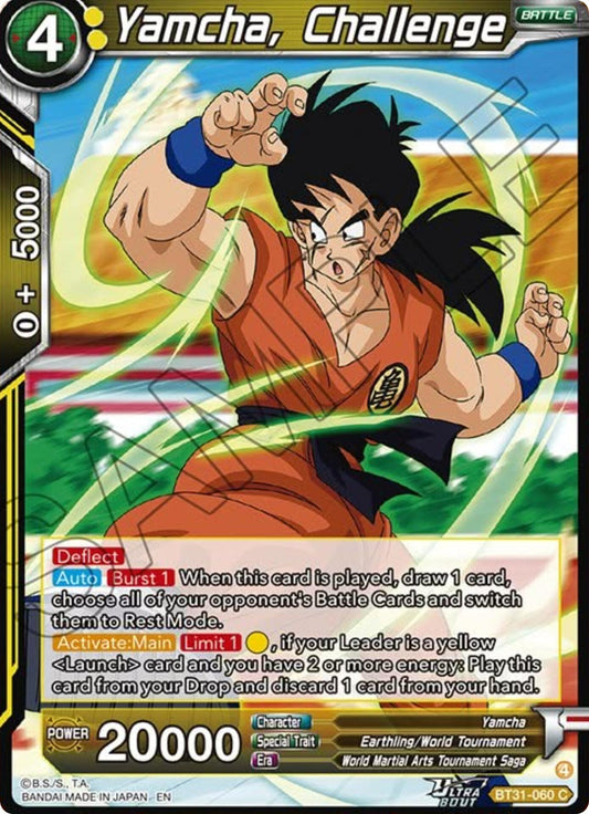 Yamcha, Challenge (BT31-060) [Impact Beyond Dimensions] - Shop at mousebows