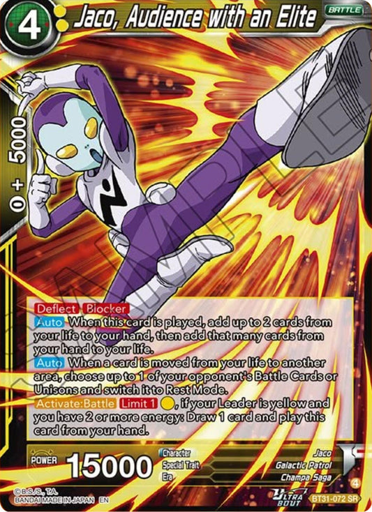 Jaco, Audience with an Elite (BT31-072) [Impact Beyond Dimensions] - Shop at mousebows