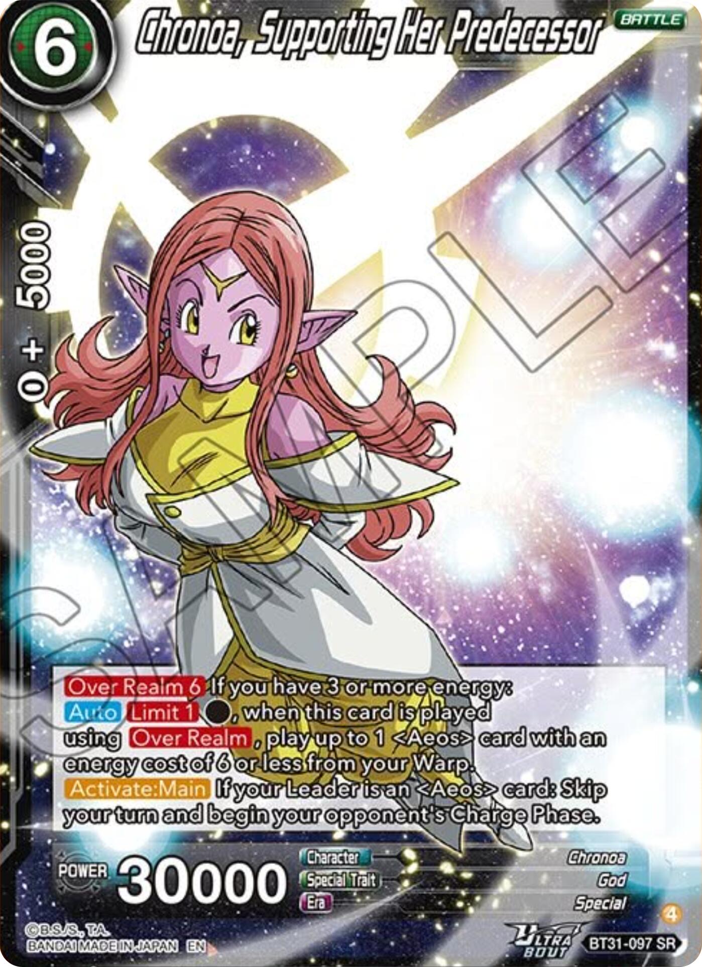 Chronoa, Supporting Her Predecessor (BT31-097) [Impact Beyond Dimensions] - Shop at mousebows