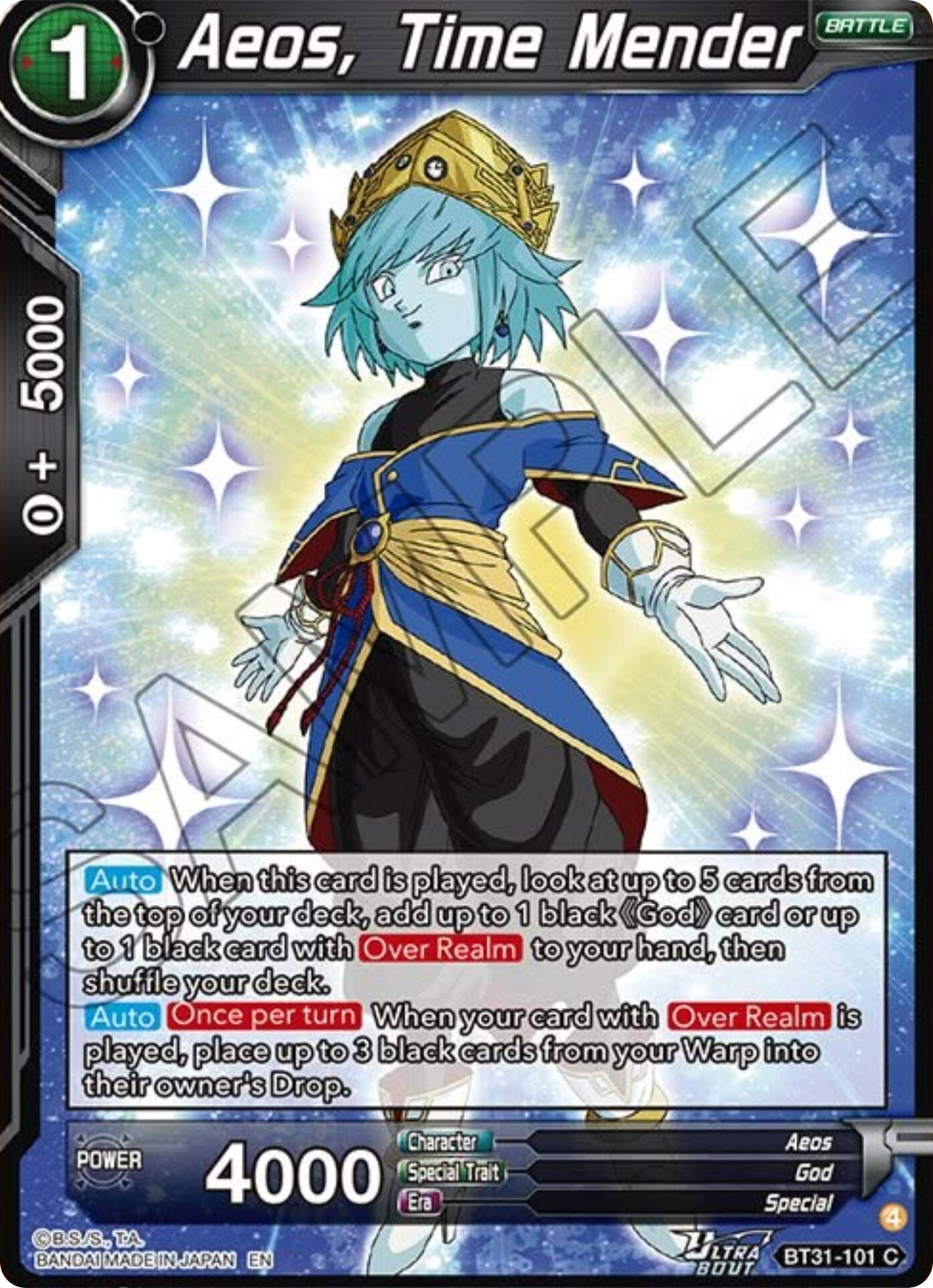 Aeos, Time Mender (BT31-101) [Impact Beyond Dimensions] - Shop at mousebows