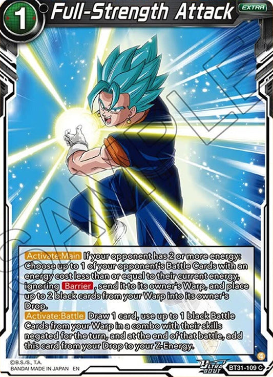 Full-Strength Attack (BT31-109) [Impact Beyond Dimensions] - Shop at mousebows