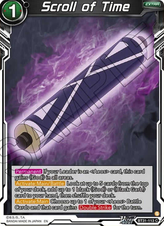 Scroll of Time (BT31-113) [Impact Beyond Dimensions] - Shop at mousebows