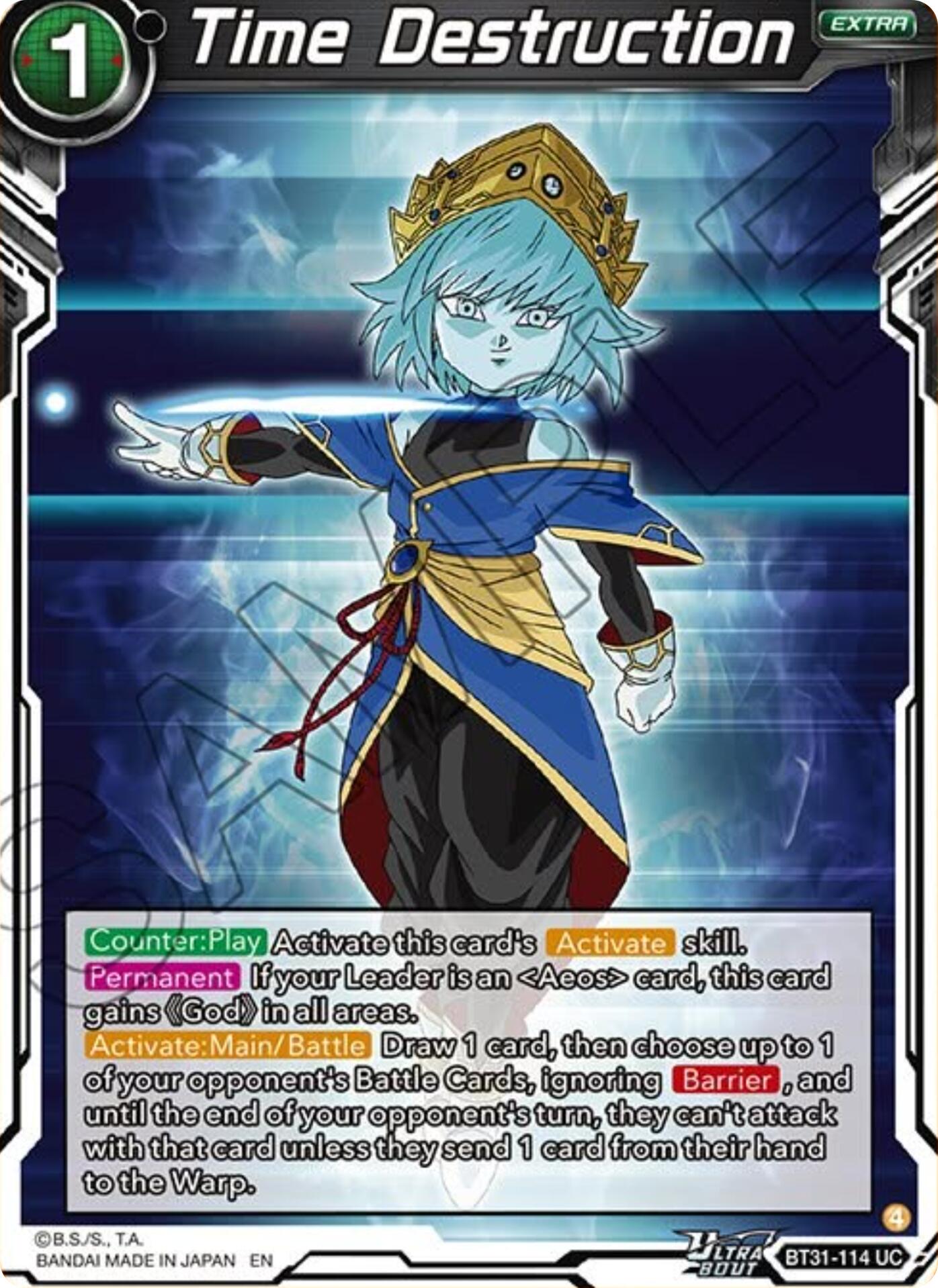 Time Destruction (BT31-114) [Impact Beyond Dimensions] - Shop at mousebows