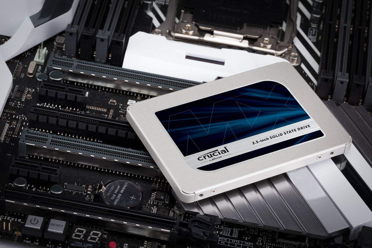 Crucial MX500 250GB 3D NAND SATA 2.5 Inch Internal SSD - Up to 560MB/s - CT250MX500SSD1