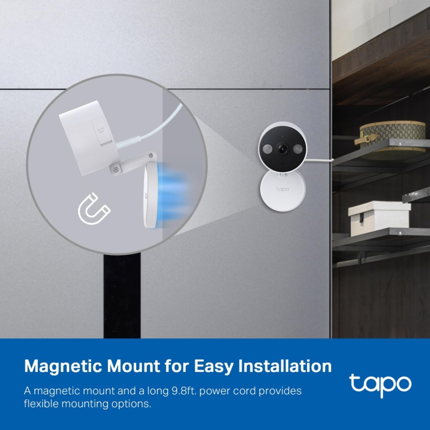 Tapo 2K 4MP Wifi Camera, Indoor/Outdoor Camera Dual Usage, Baby and Pet Camera, 𝐒𝐦𝐚𝐫𝐭 𝐀𝐈 Detection & Tracking, Weatherproof, CCTV, Color Night Vision, Works with Alexa&Google Home (Tapo C120)