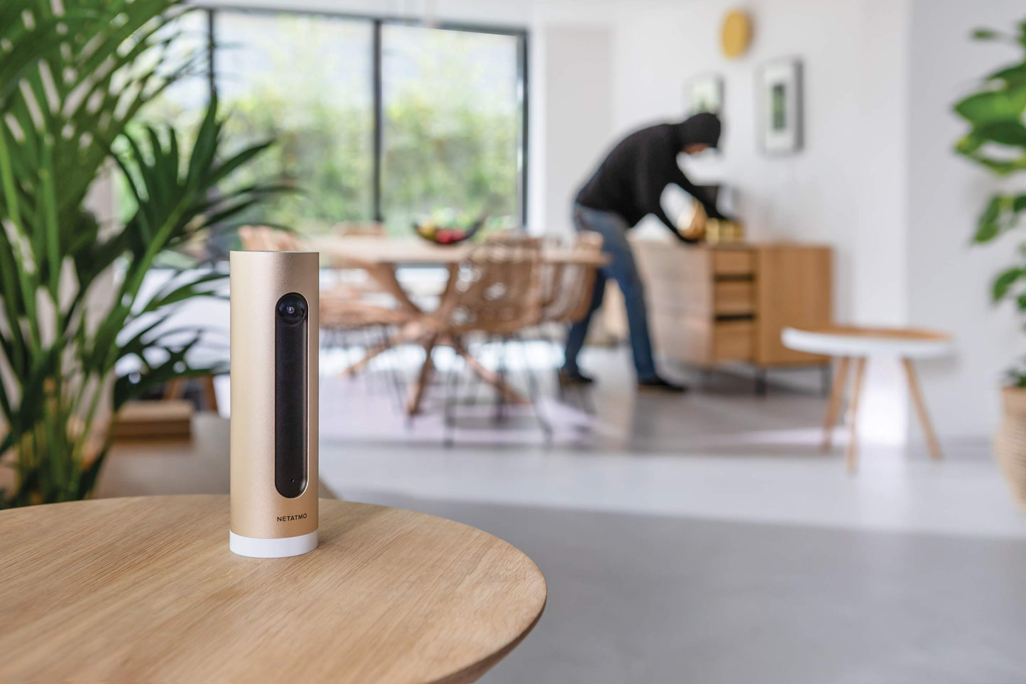 Netatmo Smart Indoor Security Camera, WIFI, Movement Detection, Night Vision, Without Fees, NSC01-UK (Welcome)