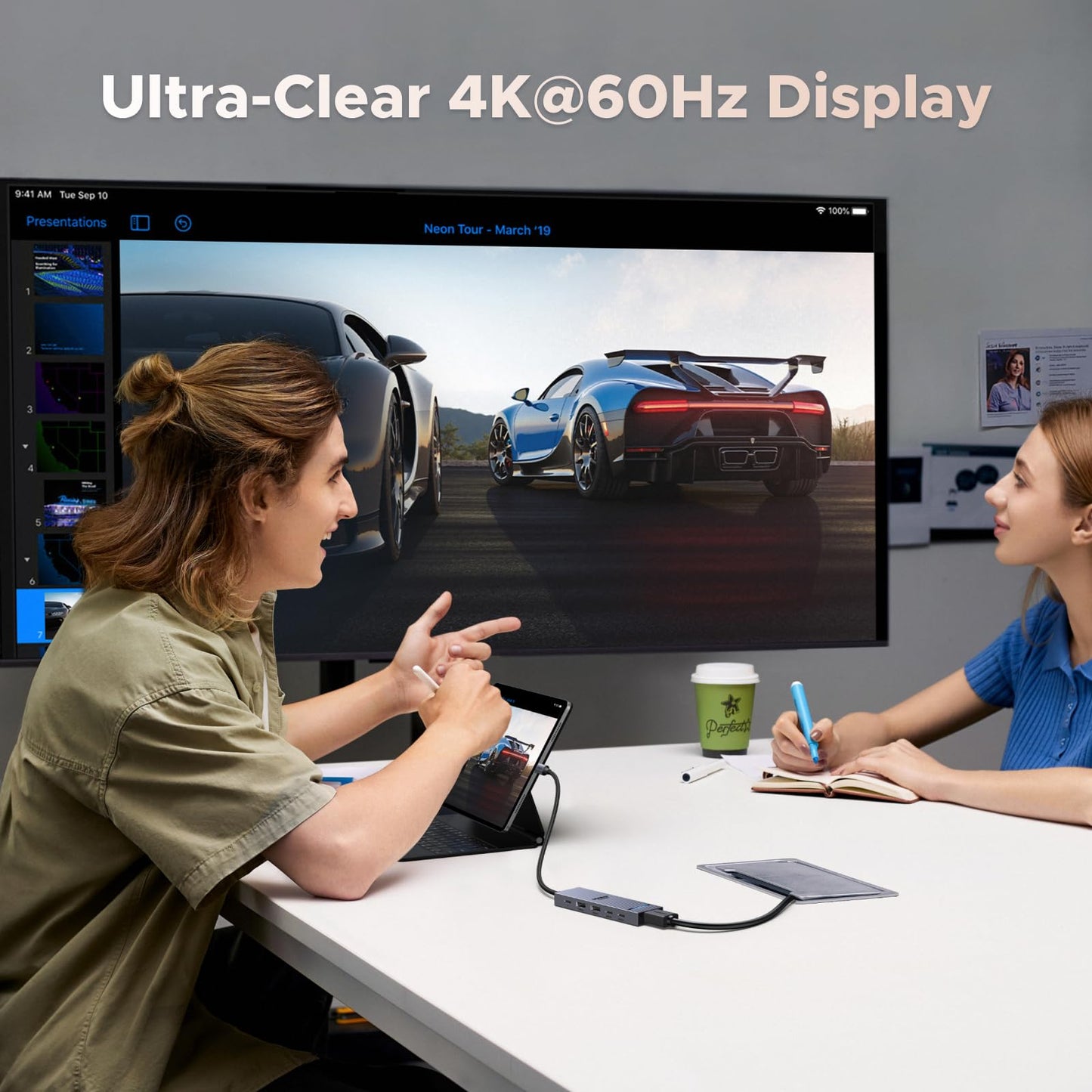 mousebows Revodok Pro 106 4K@60Hz 10Gbps USB-C Hub