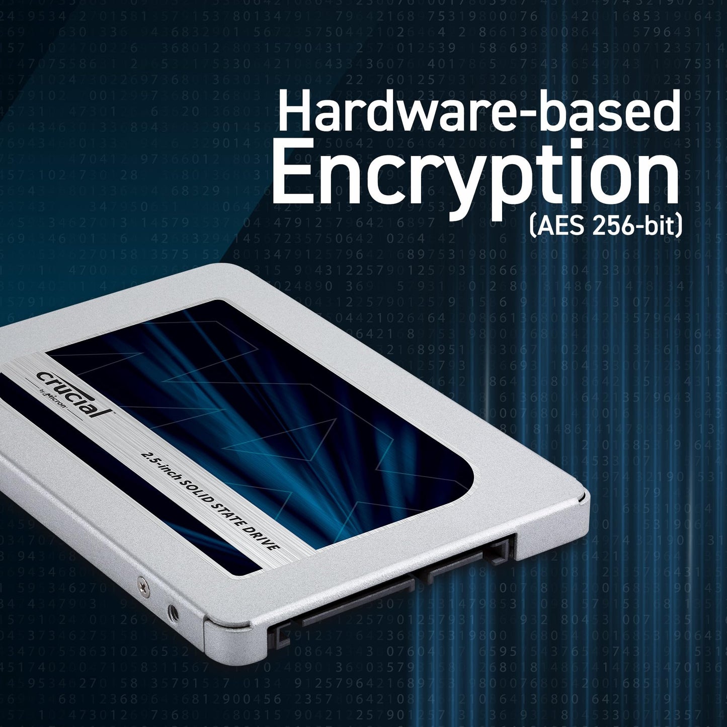 Crucial MX500 2TB 3D NAND SATA 2.5 Inch Internal SSD - Up to 560MB/s - CT2000MX500SSD1