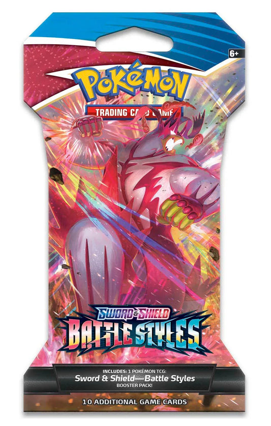 Sword & Shield: Battle Styles - Sleeved Booster Pack (Rapid Strike Urshifu V) - Shop at mousebows