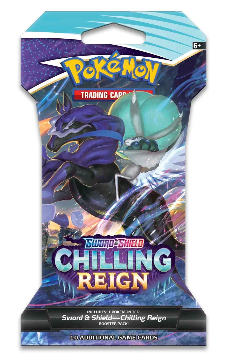 Sword & Shield: Chilling Reign - Sleeved Booster Pack - Shop at mousebows