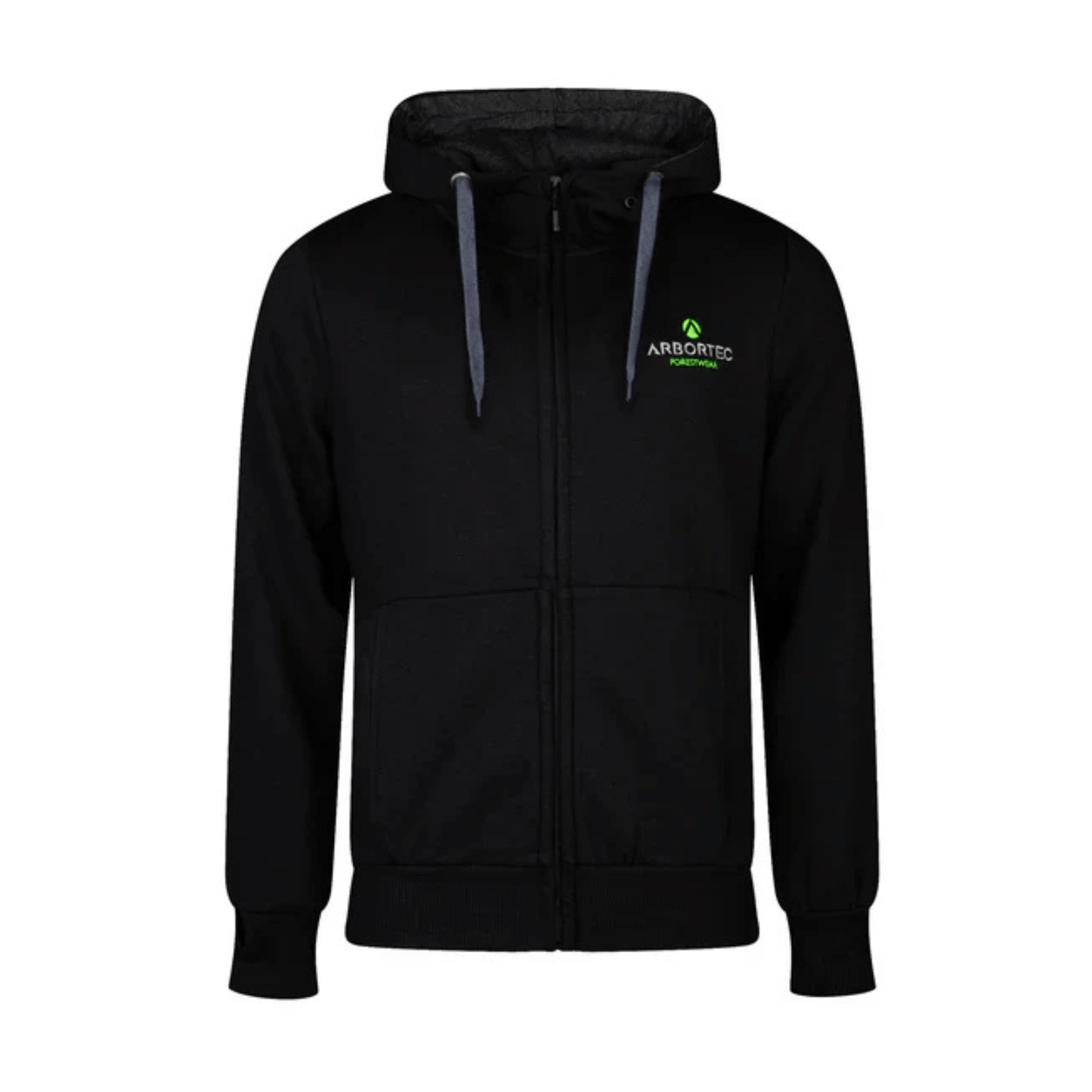 Black Zip Hoodie