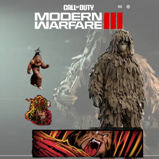 Call of Duty MW3 / MW2 Jack Link’s Full Set  |  Sasquatch Skin + + 2XP Tokens | GLOBAL