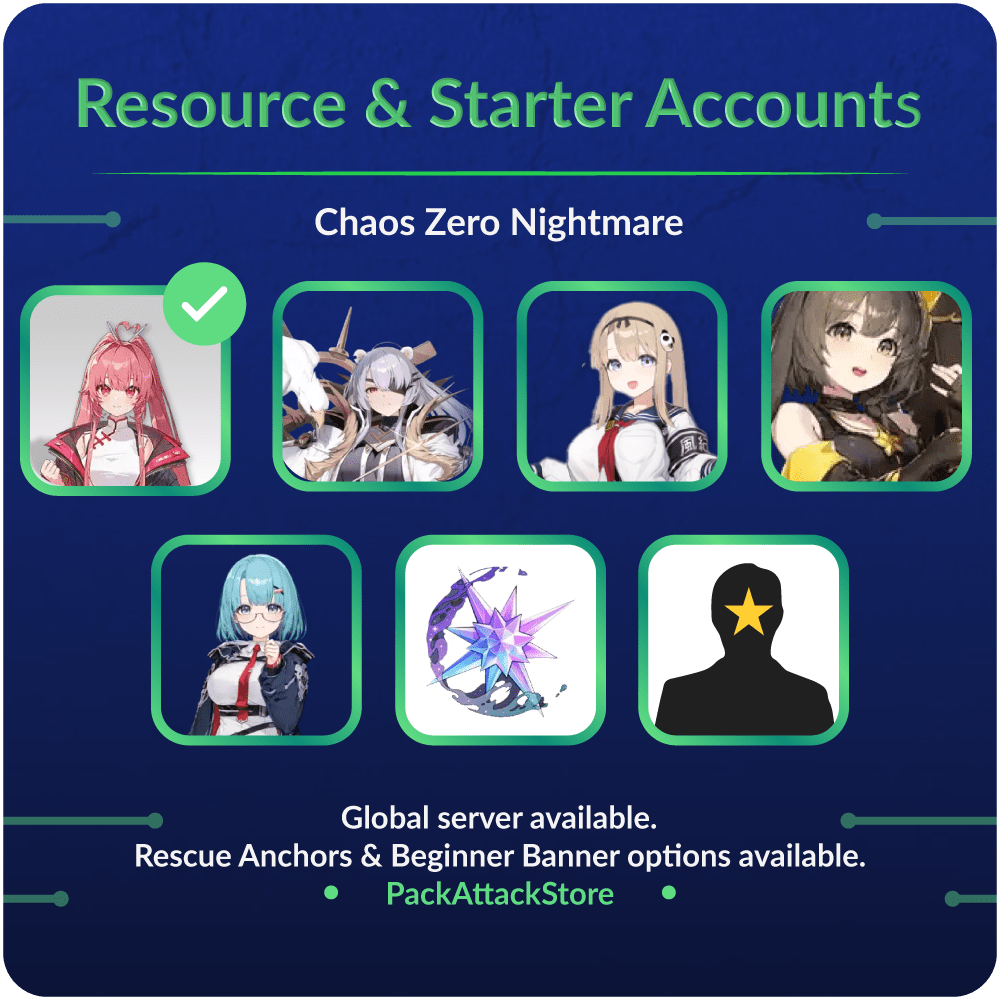 1500 Crystals + 34 Rescue Anchors + Beginner Banner [Instant Delivery]
