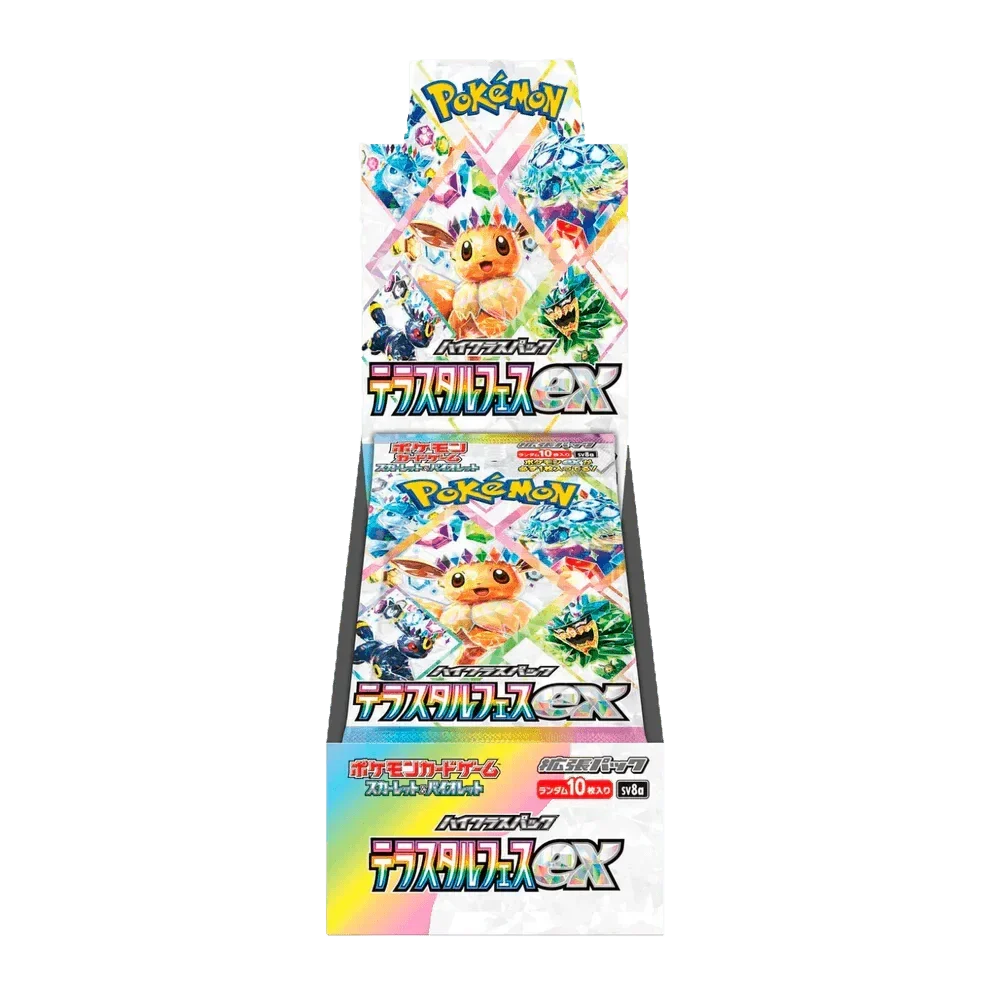 Terastal Fest ex - Booster Box - Shop at mousebows