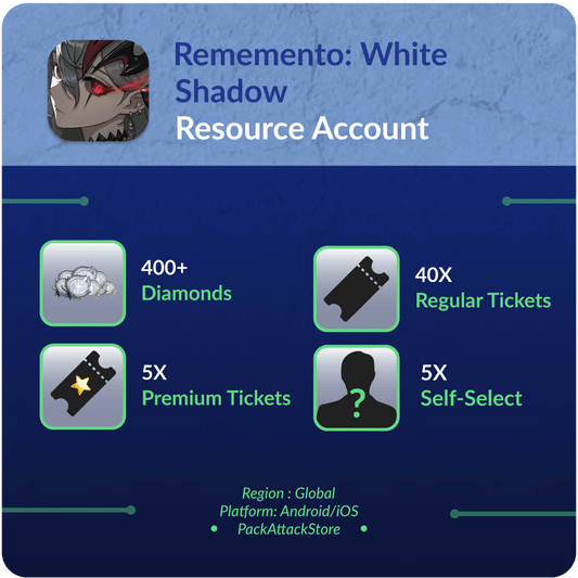 [Global] 400+ Diamonds - 40x Regular Tickets - 5x Premium Tickets - 1x Self-Select [Instant Delivery]