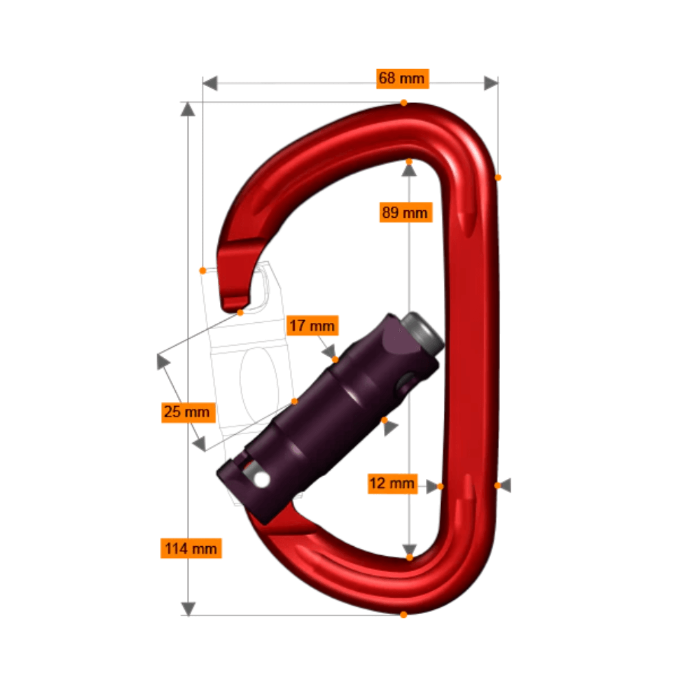 rockD ORCA-Lock Carabiner