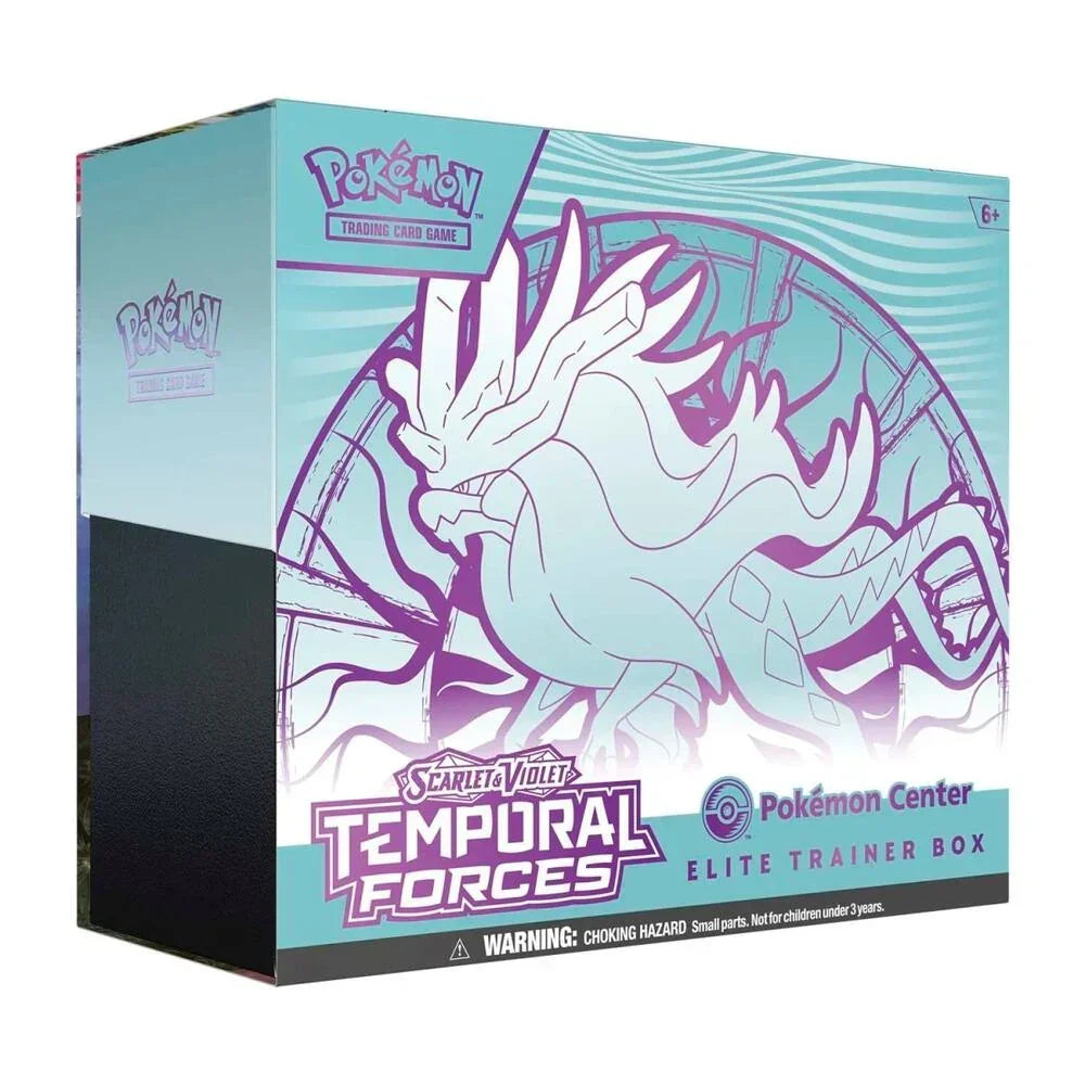 Scarlet & Violet: Temporal Forces - Elite Trainer Box (Walking Wake) (Pokemon Center Exclusive) - Shop at mousebows