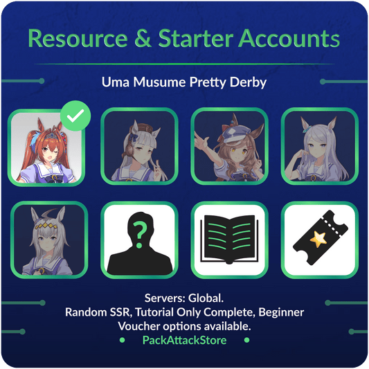 10 SSR: Kitasan Black + Super Creek + Fine Motion + 7 Random SSR + Tutorial Only + Beginner Voucher Available