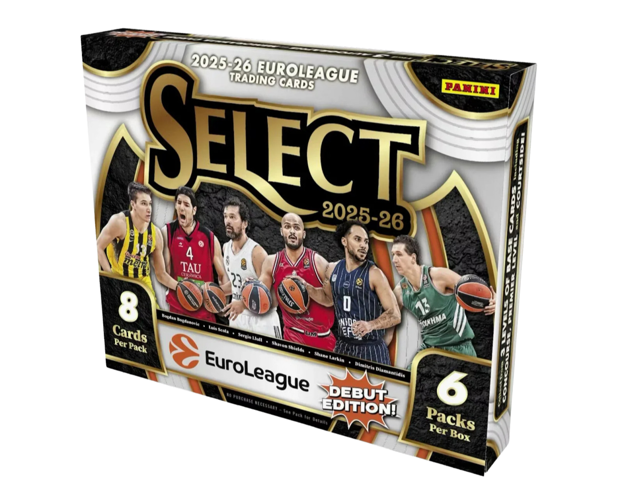 2025-26 Panini Select EuroLeague Basketball - Hobby Box - Shop at mousebows