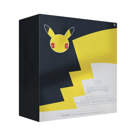 Celebrations: 25th Anniversary - Elite Trainer Box (Pokemon Center Exclusive) - Shop at mousebows