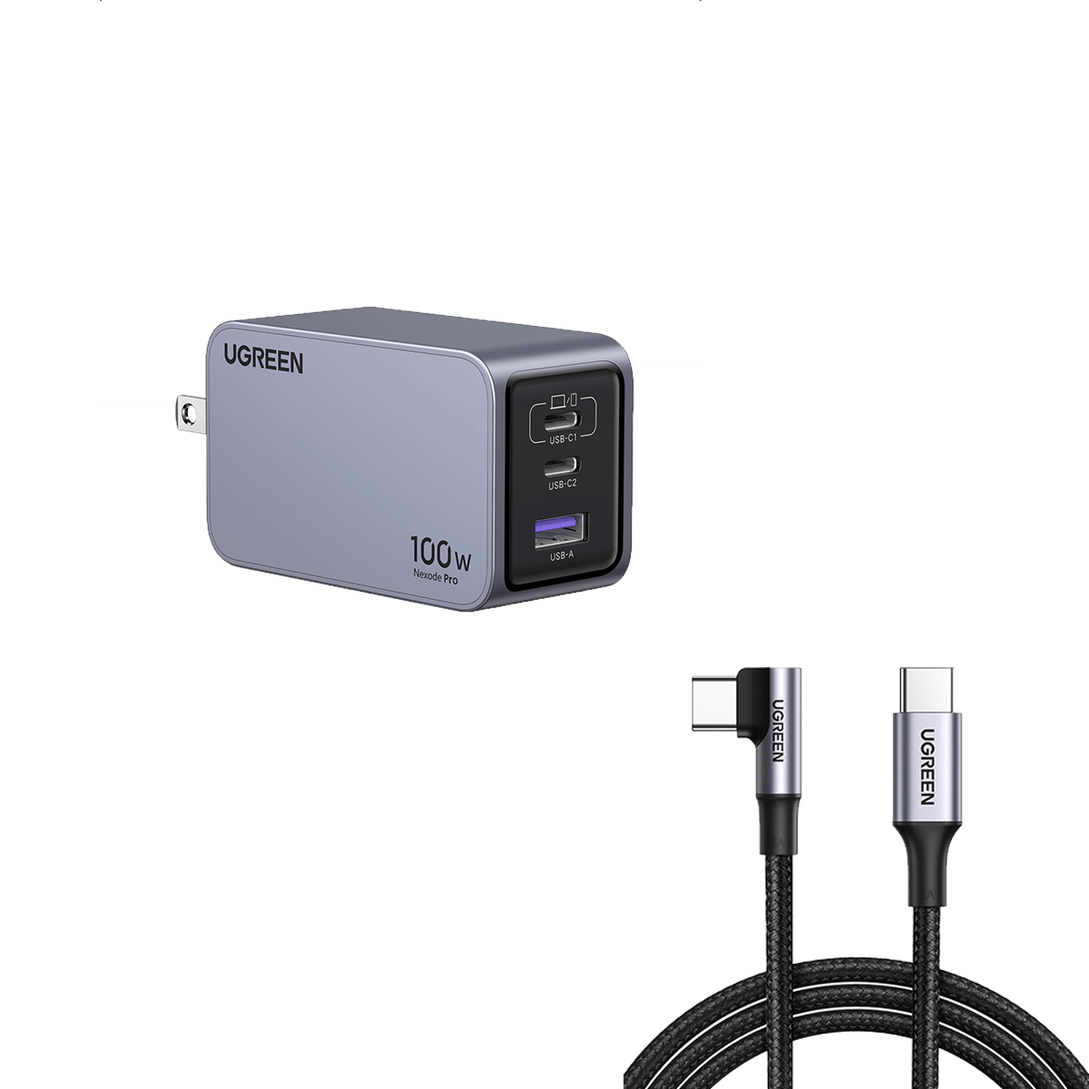 mousebows Nexode Pro 100W 3-Port GaN Fast iphone Charger