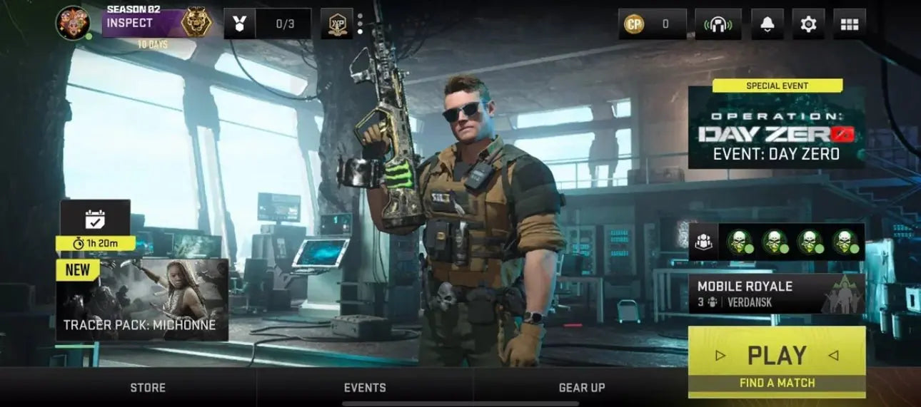 CALL OF DUTY WARZONE MOBILE OPERATOR SKIN "STRYKER"
