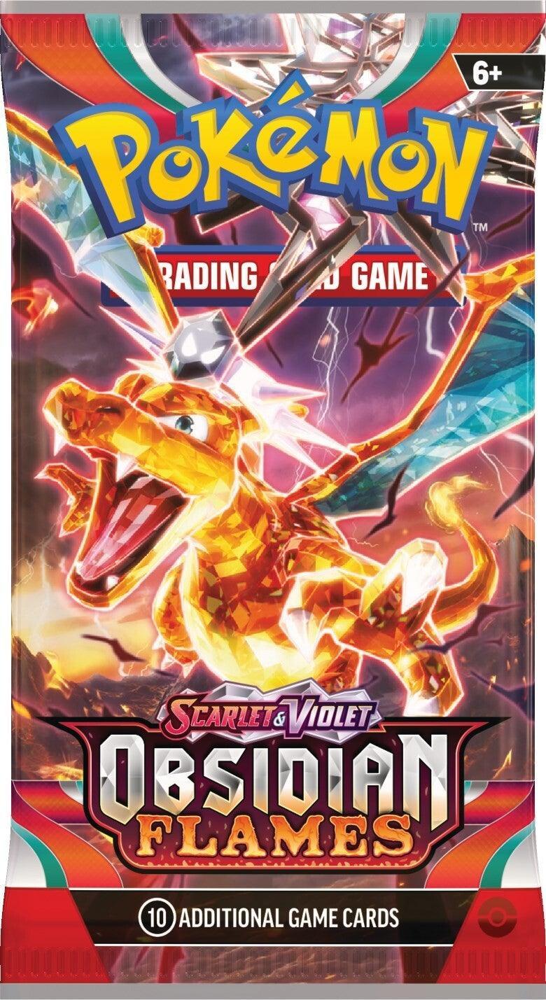 Scarlet & Violet: Obsidian Flames - Booster Pack - Shop at mousebows