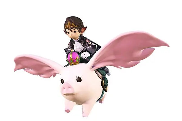 Final Fantasy XIV FFXIV Dawn Trail | Gong Cha  | Porxie King | Mount