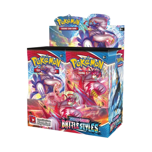 Pokemon TCG: Battle Styles Booster Box - Shop at mousebows