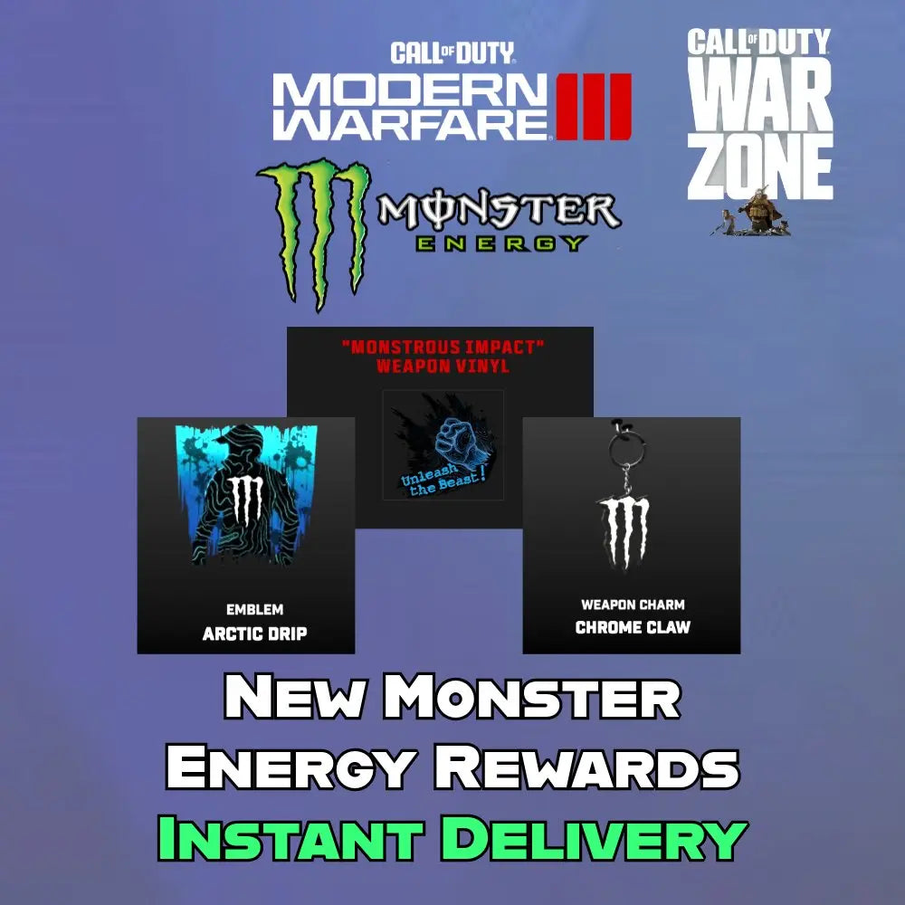 Monster Energy | Call of Duty Modern Warfare 3 | New Rewards Bundle