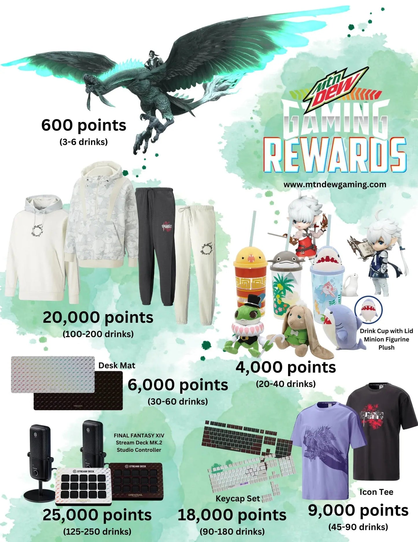 MTN DEW GAMING REWARD 100 POINTS Single Code