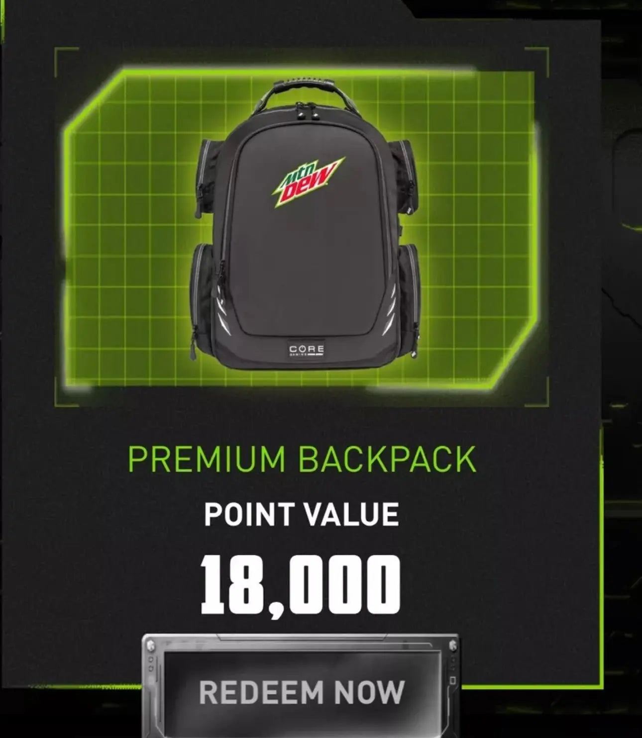 MTN DEW GAMING REWARD 100 POINTS Single Code