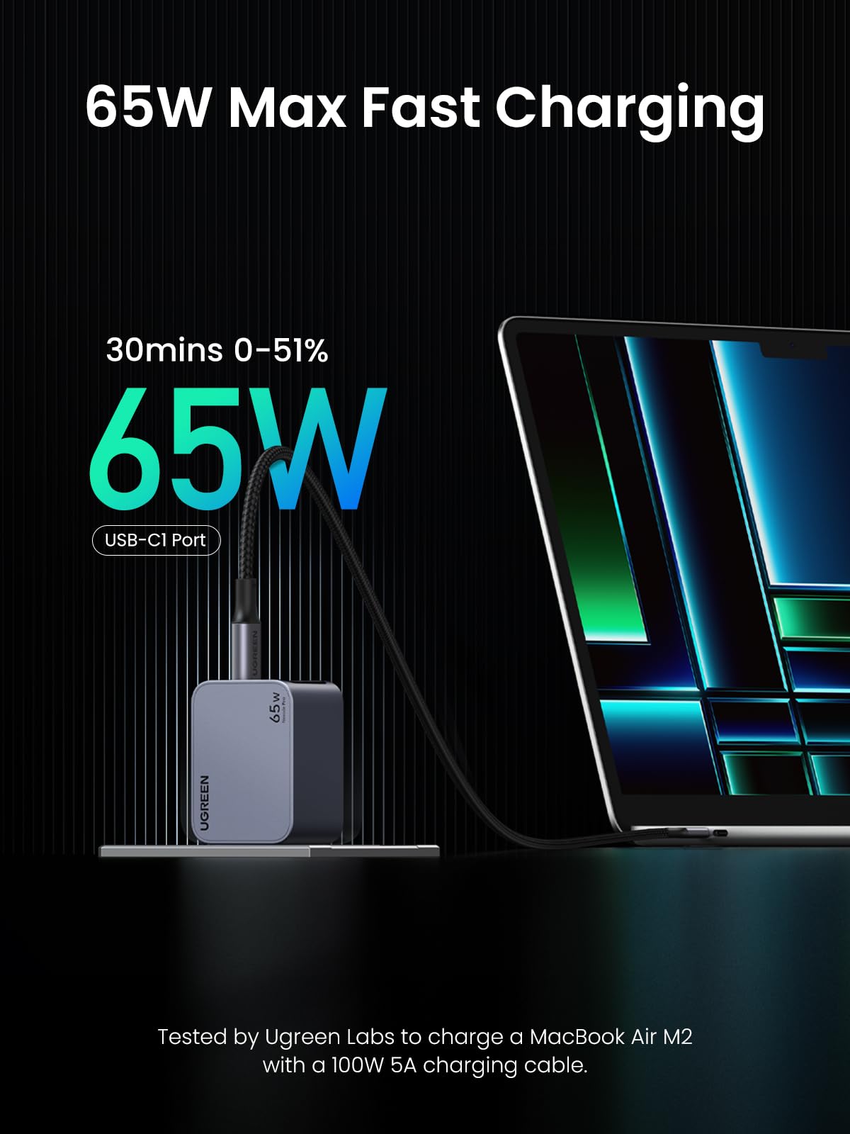 mousebows Nexode Pro 65W 3-Port Charger
