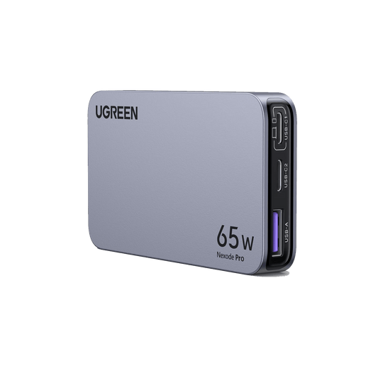 mousebows Nexode Pro 65W 3-Port Ultra-Slim Charger