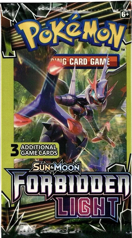 Sun & Moon: Forbidden Light - 3-Card Booster Pack - Shop at mousebows