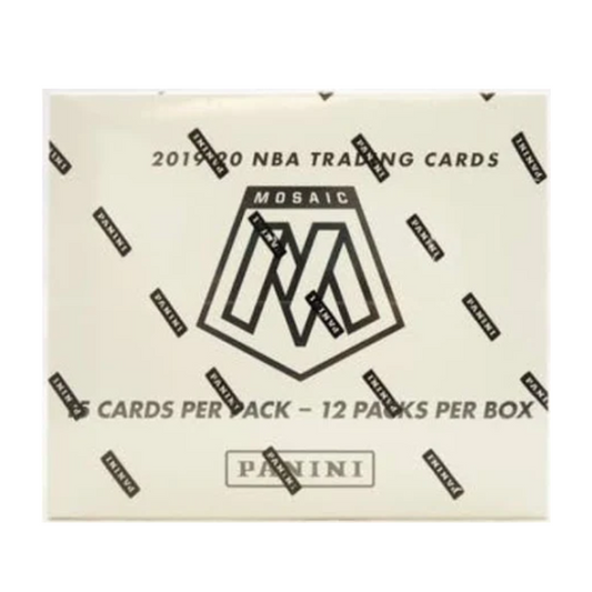 2019/20 Panini Mosaic Basketball Fat Pack Cello Box