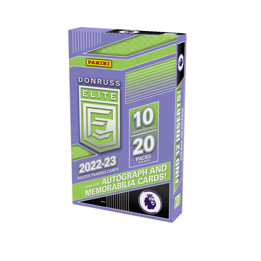 2022/23 Panini Donruss Elite PL Soccer Retail Box