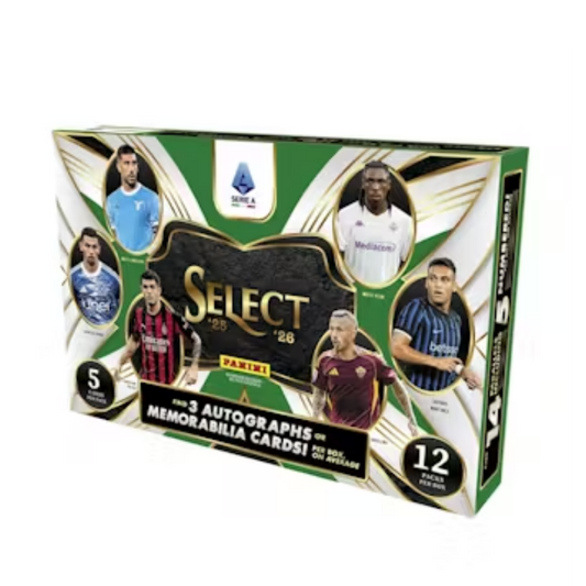 2025/26 Panini Select Serie A Soccer Hobby Box