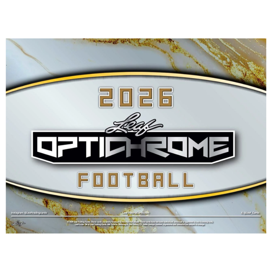 2026 Leaf Optichrome Football Jumbo Box