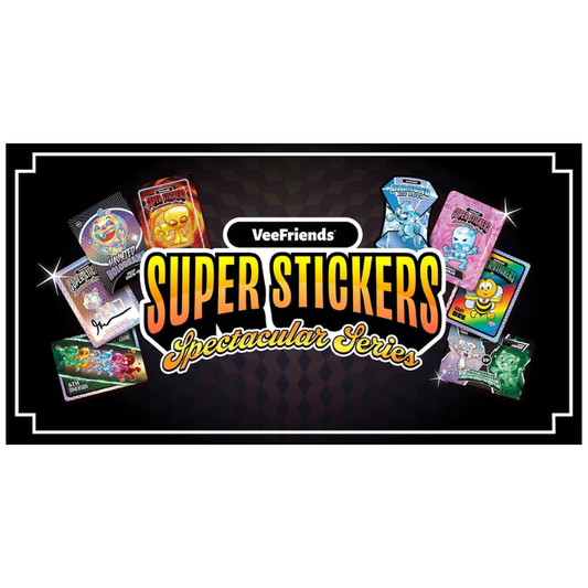 2026 VeeFriends Super Stickers Spectacular Series White Ice Hanger Box