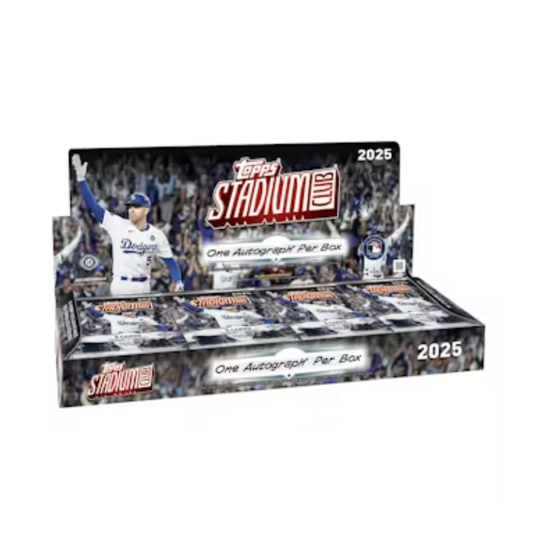 2025 Topps Stadium Club Baseball Hobby 16 Box Case