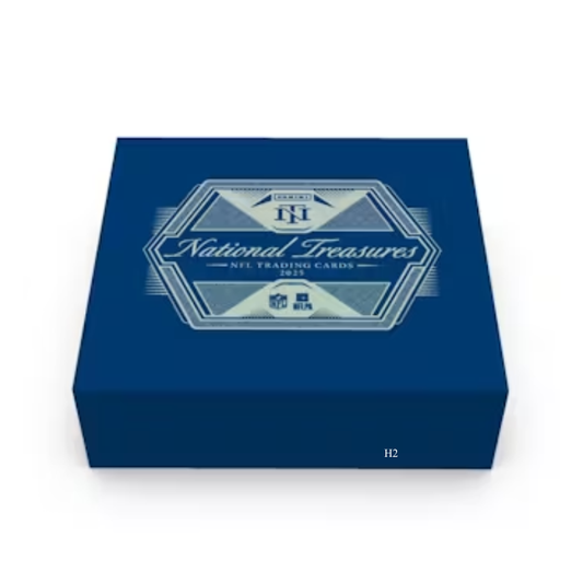 2025 Panini National Treasures Football Hobby 4 Box Case