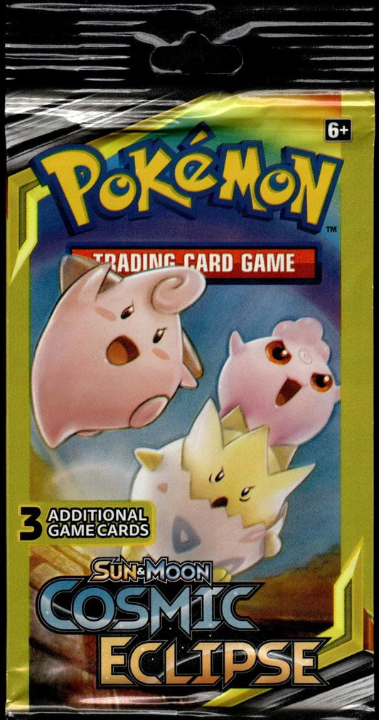 Sun & Moon: Cosmic Eclipse - 3-Cards Booster Pack - Shop at mousebows