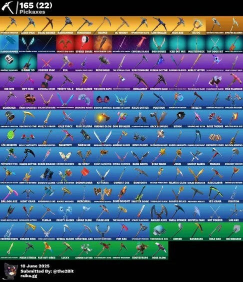 OG FN ACC - 175+ skins