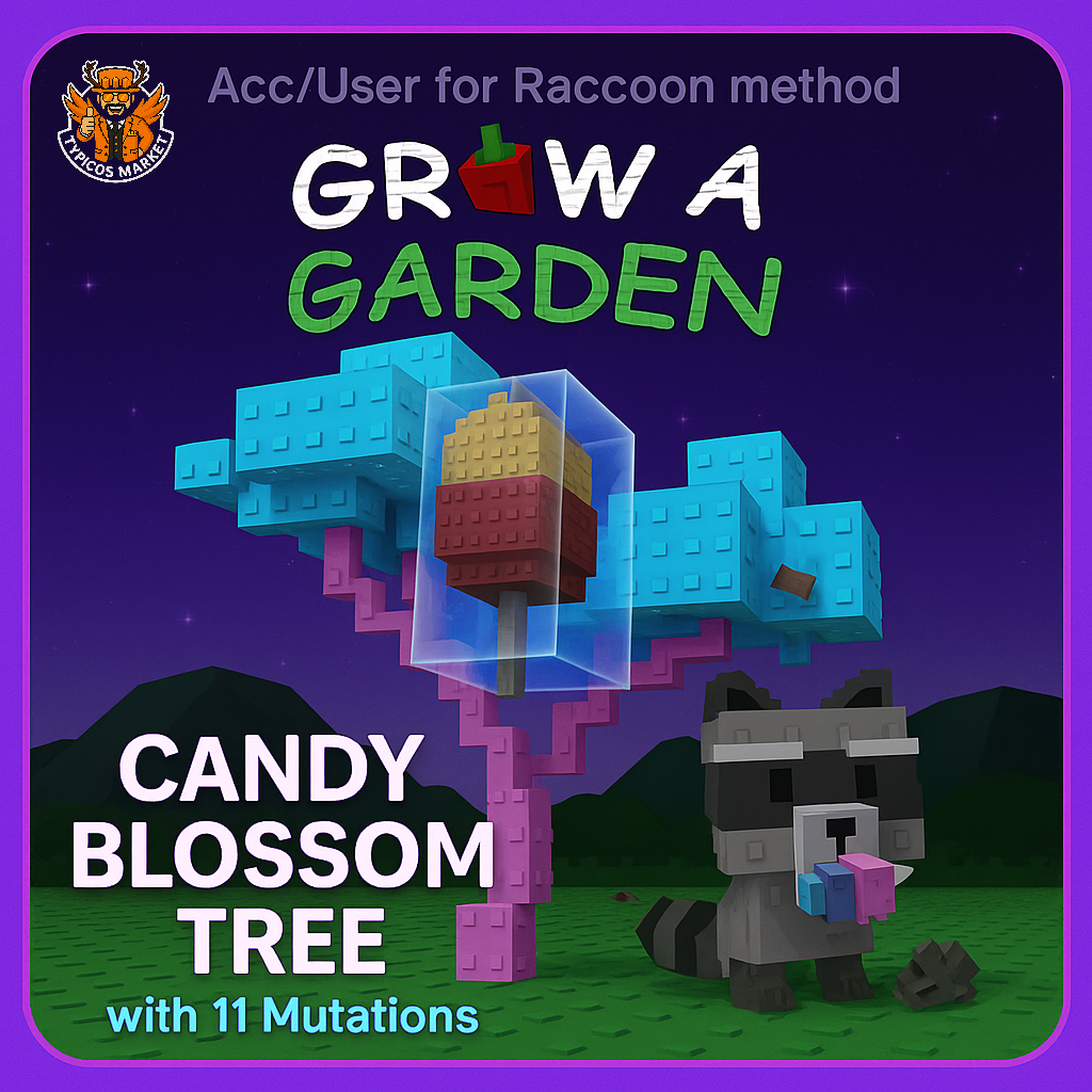 11 Mutation Candy Blossom Tree - [Huge & Rare Fruits🍭]