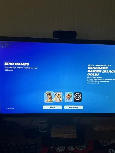 OG Renegade Raider and Galaxy skin s3 battle pass Fortnite Account