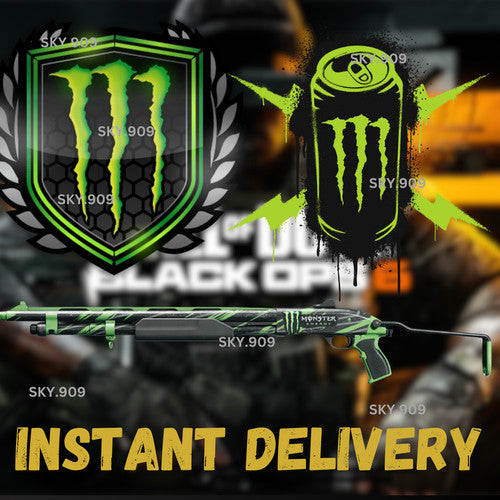 Call Of Duty Black Ops 6 RARE Hella Chill Bundle Operator Skin Charm Emblem BO6
