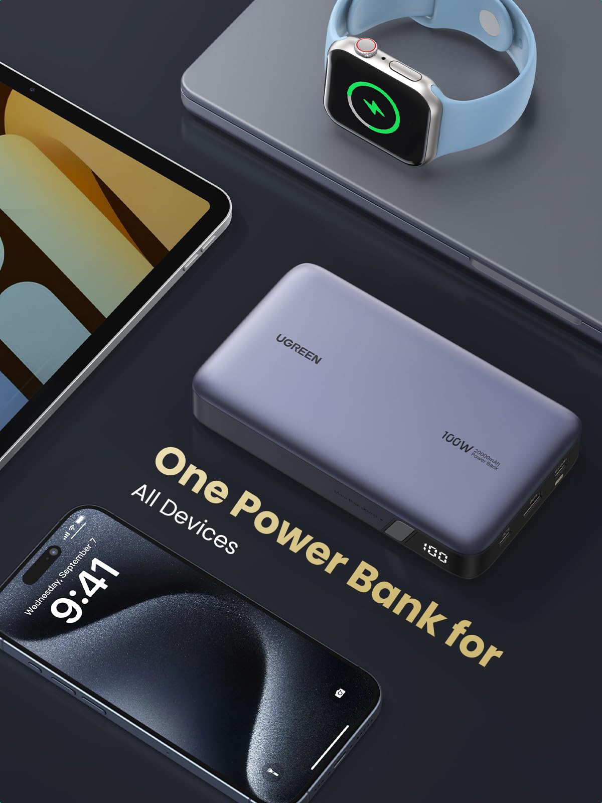 mousebows Nexode Power Bank 20000mAh 100W